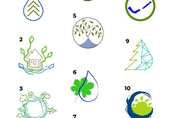 Голосование за лучший эскиз логотипа Водно-зелёного каркаса Черняховска.